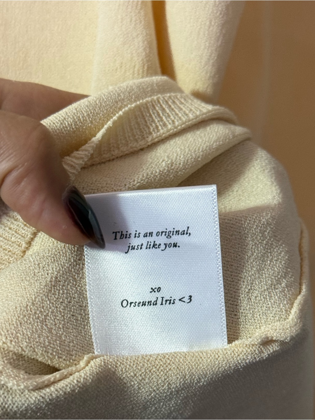 Nwt Orseund Iris La Bohemia Knit Halter Dress — image 8 of 8